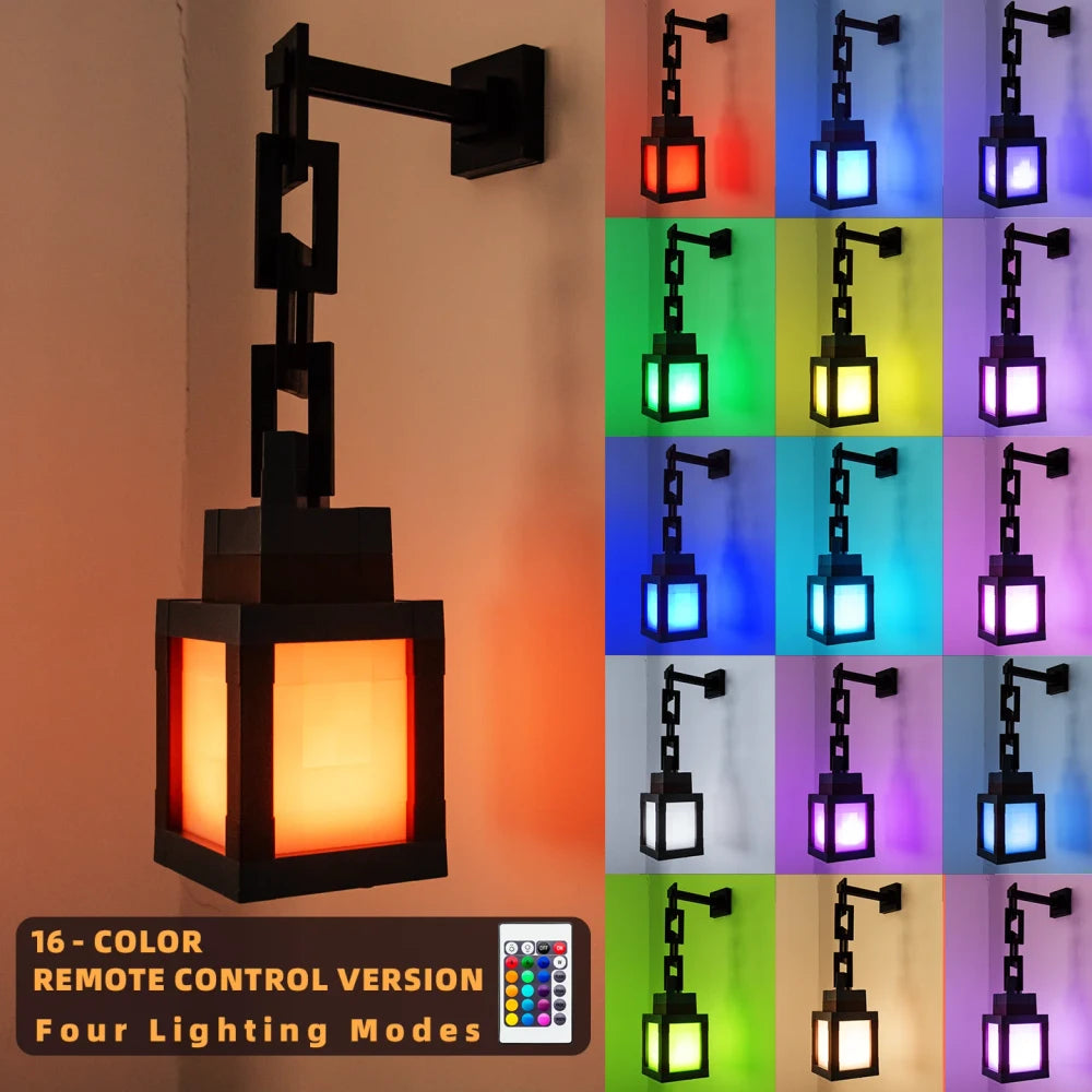 Pixel Style RGB Tabletop Lantern