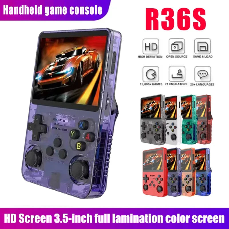 R36S Portable Retro Gaming Console