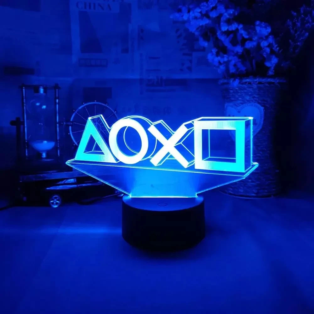 Neon Game Icon Wall Lamp