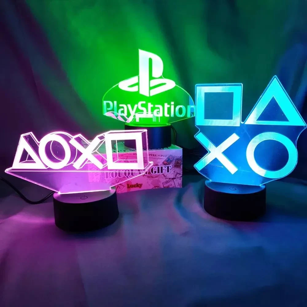 Neon Game Icon Wall Lamp