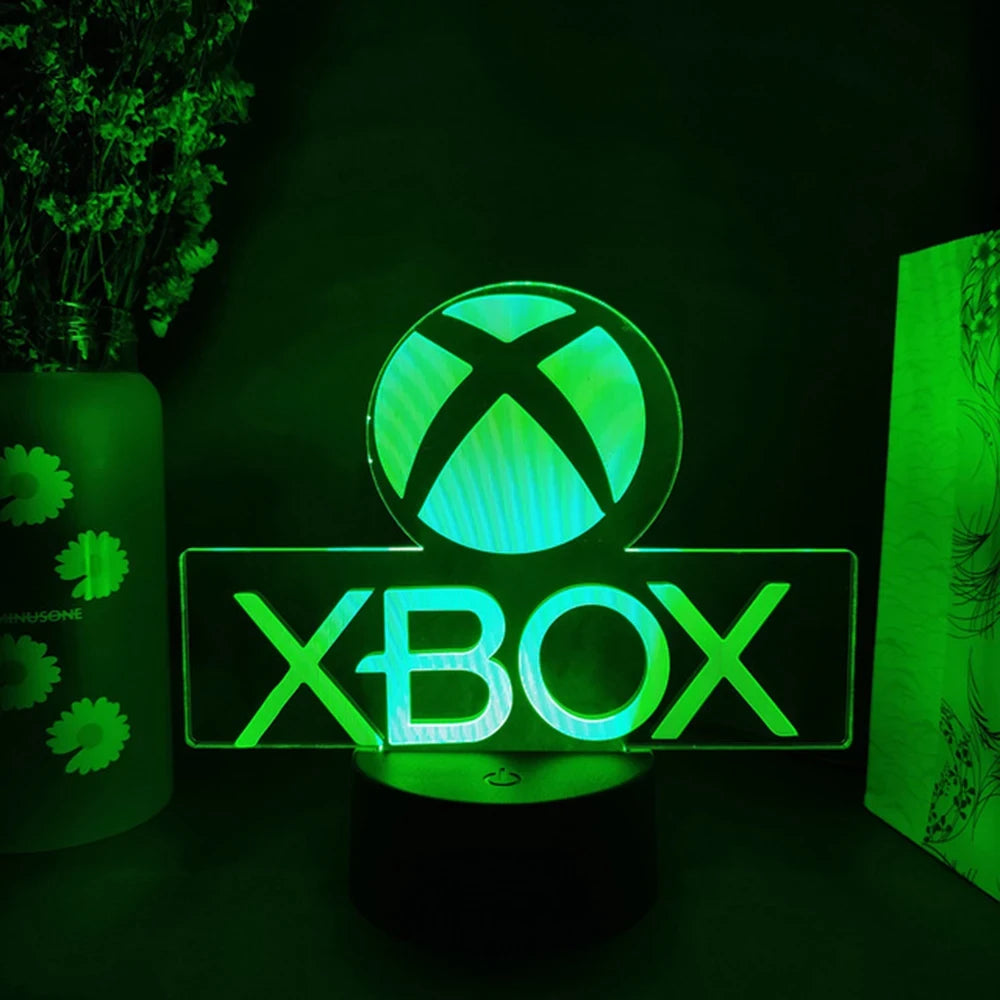 Neon Game Icon Wall Lamp