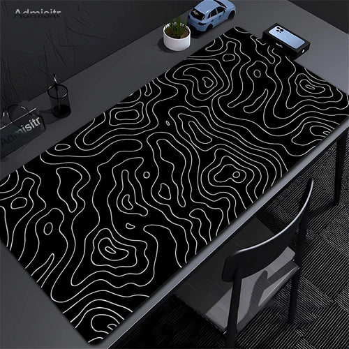 Abstract Strata Gaming Desk Mat