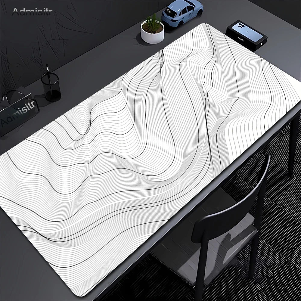 Abstract Strata Gaming Desk Mat